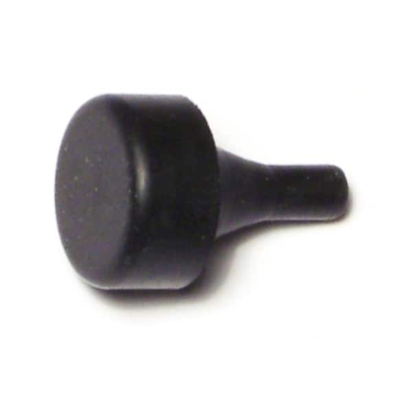 Midwest Fastener .6" x .3" Black Rubber Chrysler Bumpers 6PK 72168 - main